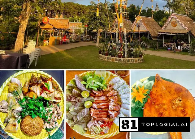 Quán nhậu Gia Lai, ẩm thực hươu sao