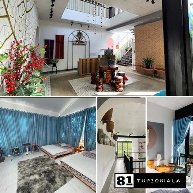 các phòng homestay jrai