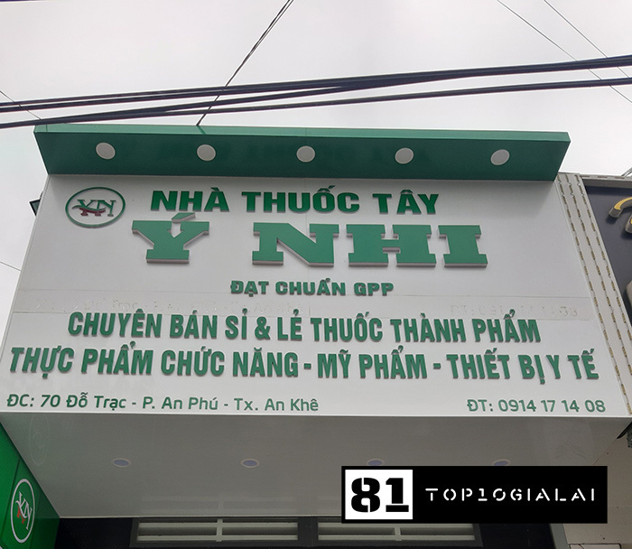 Thuốc tây Ý Nhi tại thị xã An Khê