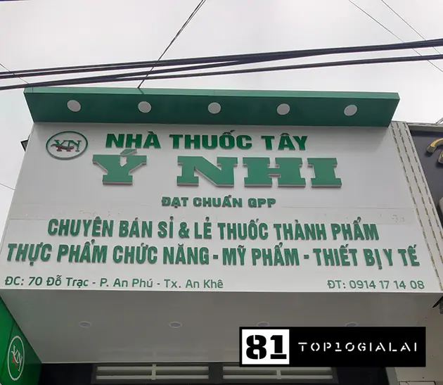 Thuốc tây Ý Nhi tại thị xã An Khê