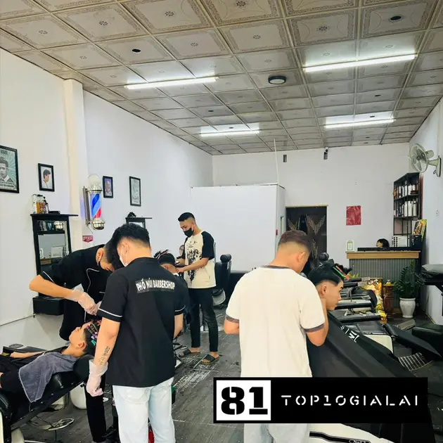 Cắt tóc nam Gia Lai Phố Núi Barber Shop