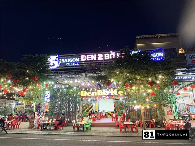 Quán nhậu trung tâm - Đen Bờ kè