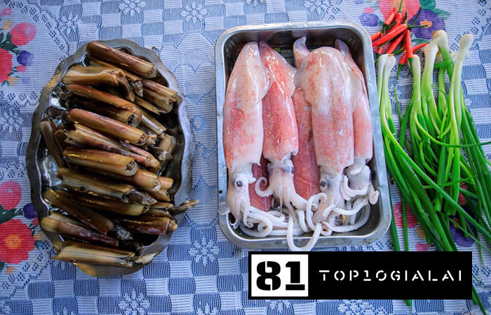 hải sản quán 77 Gia Lai