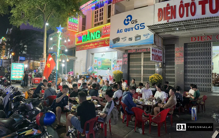 Quán nhậu bình dân - quán Hằng