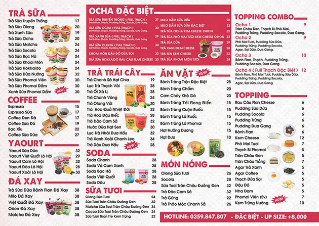 Quán trà sữa Ochi House