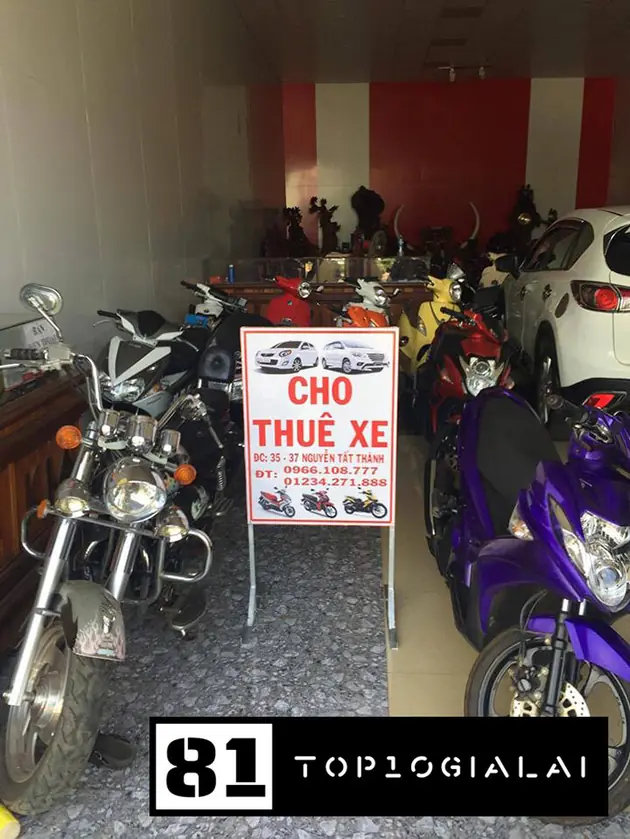 Cửa hàng thuê xe 24h