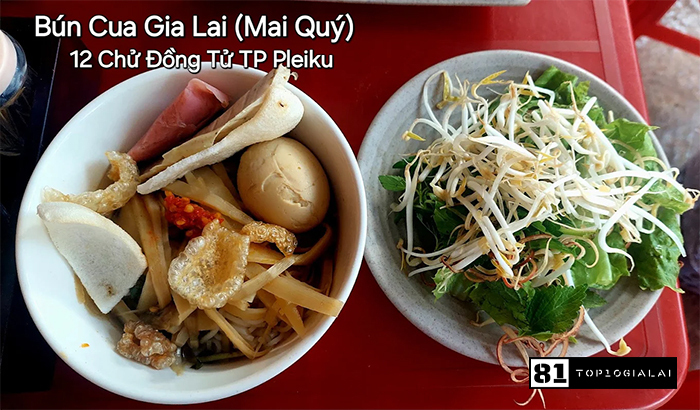 Bún cua Gia Lai - Mai Quý