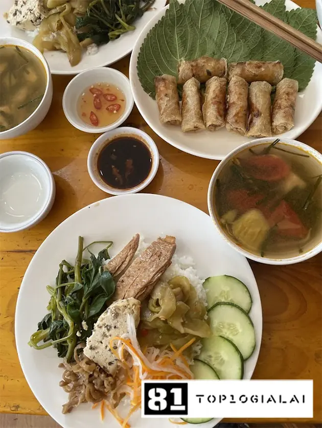 Quán chay vân sơn gia lai