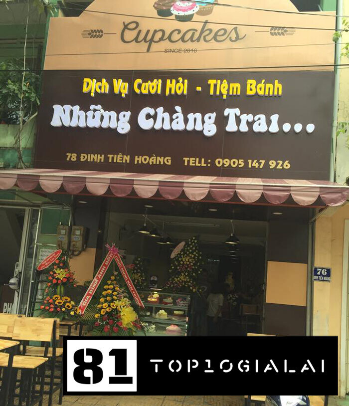 Bánh kem Những Chàng Trai Gia Lai