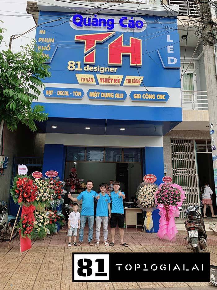 Bảng hiệu Gia Lai TH