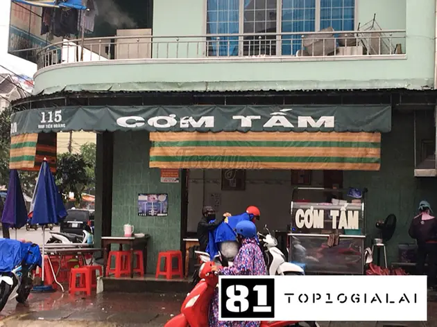 Cơm tấm 115 Đinh Tiên Hoàng Gia Lai