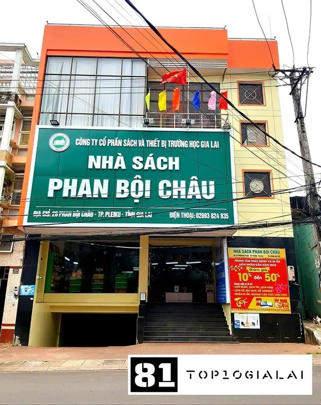 Nhà sách Phan Bội Châu Gia Lai