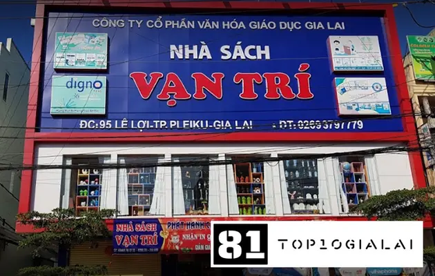 Nhà sách Vạn Trí Gia Lai