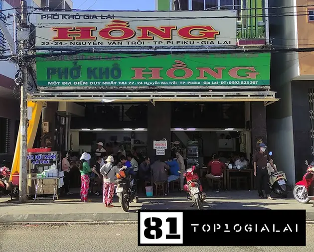 Phở Khô Hồng Gia Lai