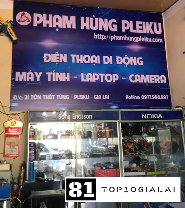Điện thoại - máy tính Phạm Hùng Gia Lai