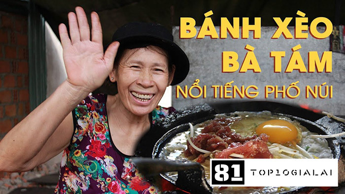 Bánh xèo bà Tám Gia Lai