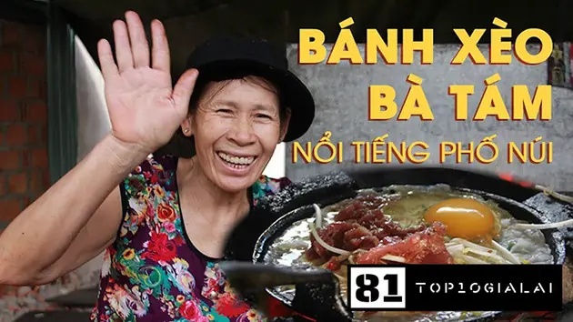 Bánh xèo Bà Tám Gia Lai