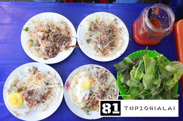 Bánh xèo bà Tám Pleiku