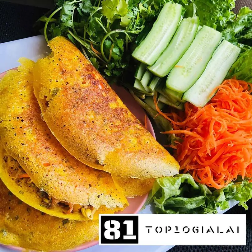 bánh xèo Gia Lai