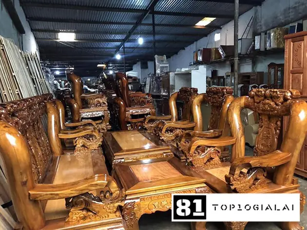 Đồ gỗ tại Phúc Loan Pleiku