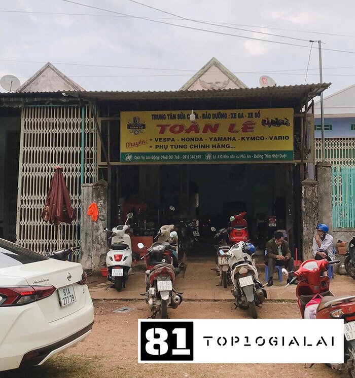 Sửa xe Toàn Lê Gia Lai