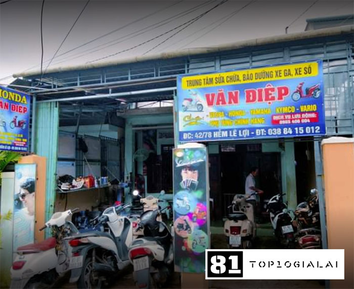 Sửa xe Văn Điệp Gia Lai