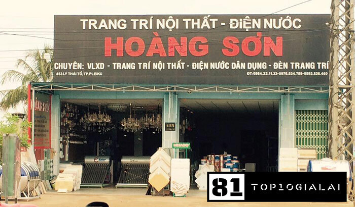 Vật liệu xây dựng Hoàng Sơn Gia Lai