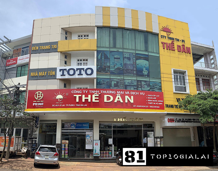 Vật liệu xây dựng Thế Dân Gia Lai