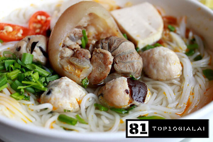 Món ăn chất lượng Pleiku