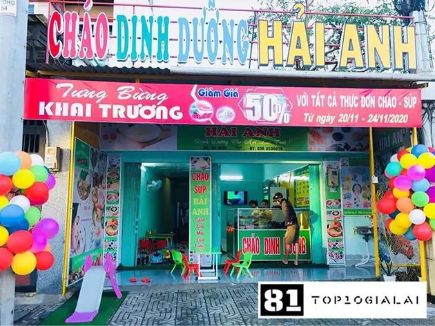 Cháo dinh dưỡng Gia Lai Hải Anh