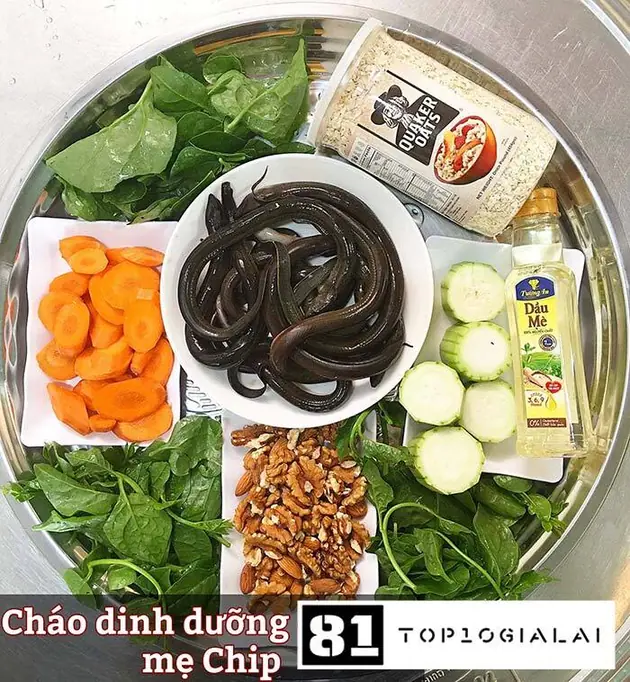 Cháo sinh dưỡng Gia Lai Mẹ Chíp