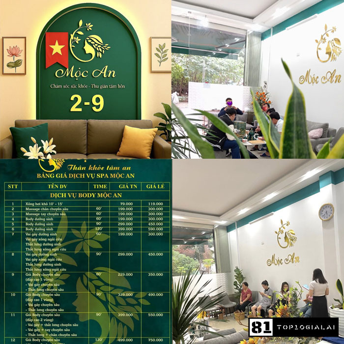 Massage Pleiku - Mộc An Spa