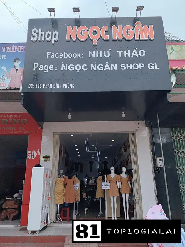 Quần áo nữ Ngọc Ngân Gia Lai