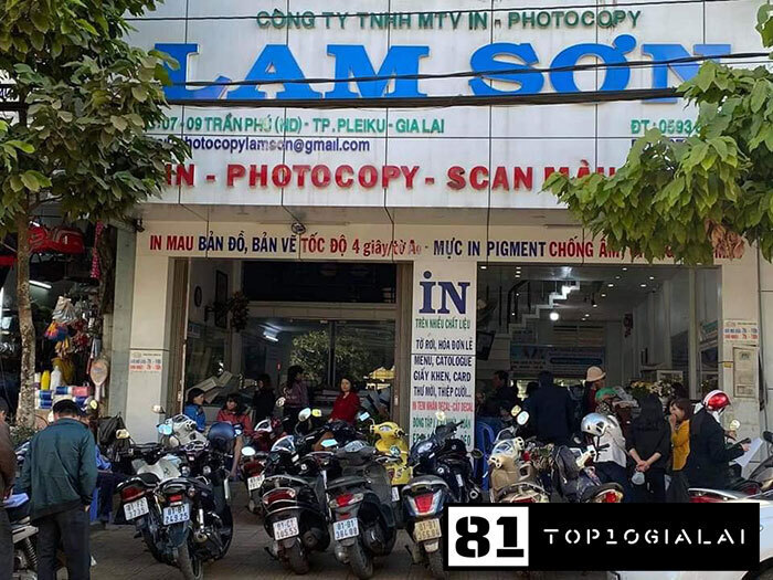 Photocopy Gia Lai Lam Sơn