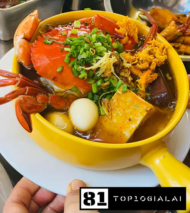 Bánh canh cua Ông Mạnh Gia Lai