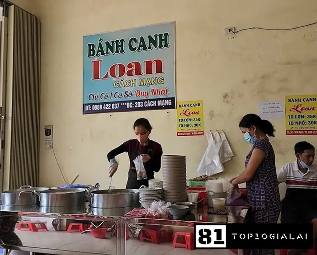 Bánh canh Loan gia lai