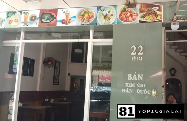 Không gian quán 22 Lê Lai