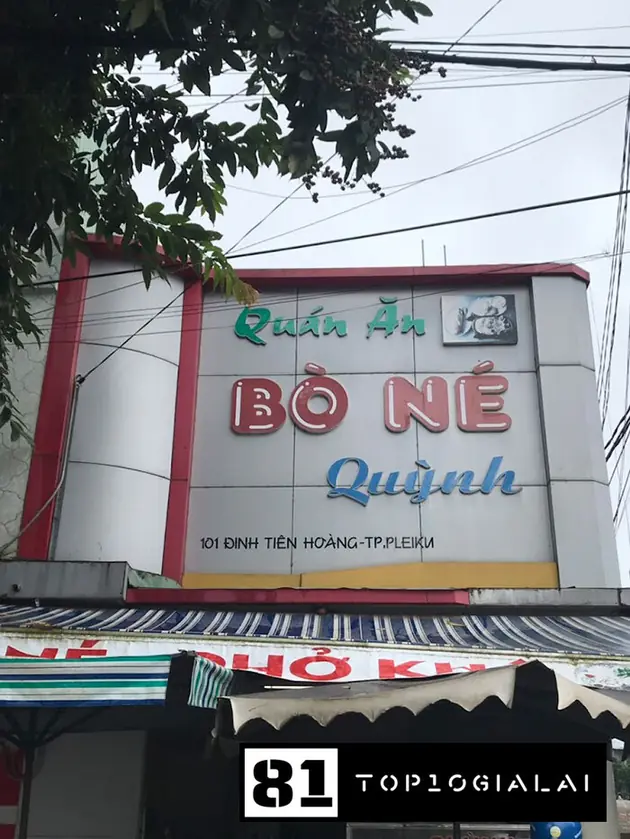 Bò nè Quỳnh Gia Lai