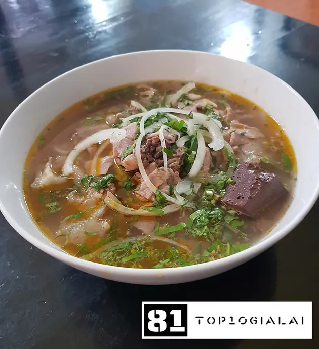 Bún bò Tràng Tiền gia lai