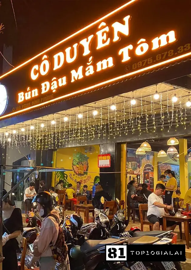 Bún đậu mắm tôm Cô Duyên