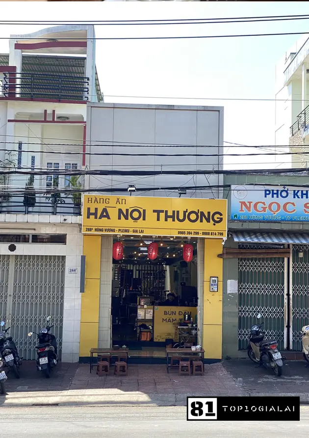 Bún đậu mắm tôm Hà Nội Thương