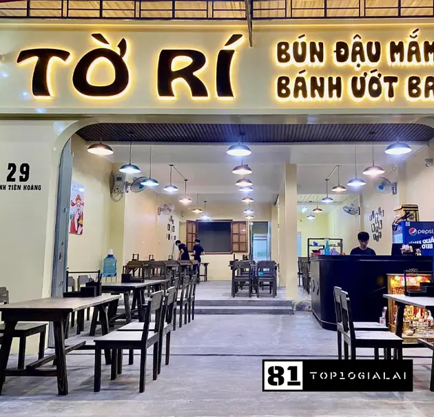 Bún đậu mắm tôm Tờ Rí