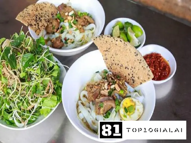 Mì quảng phú chiệm gia lai