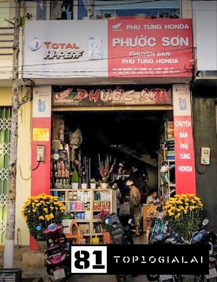 Phụ tùng xe máy Phước Sơn Gia Lai