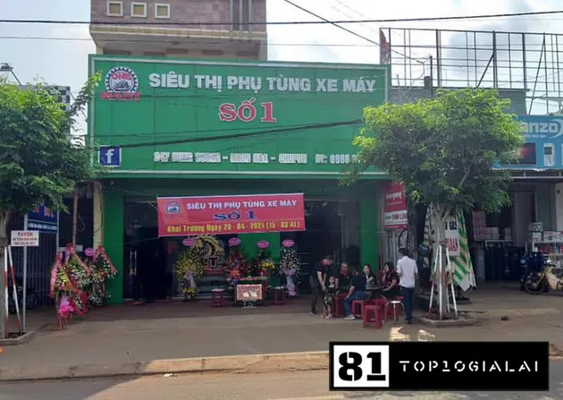 Phụ tùng xe máy Số 1 Gia Lai