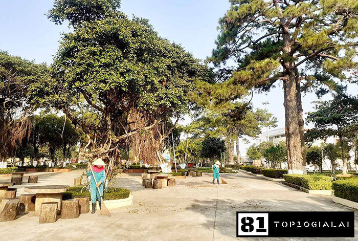 quảng trường tại pleiku