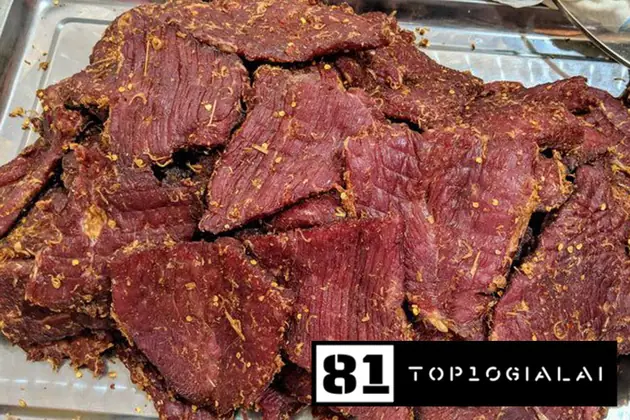 Bò một nắng Ăn Vặt Quá Đã Gia Lai