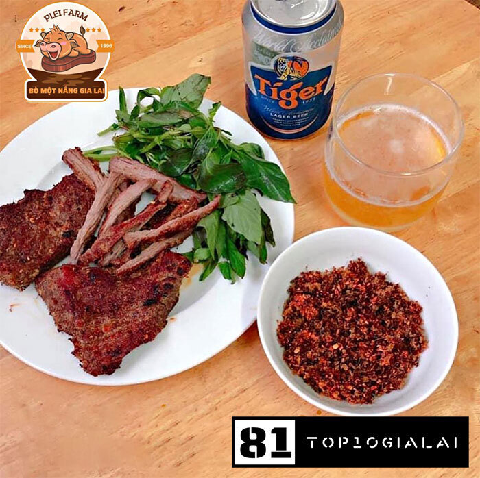 Bò một nắng Plei Farm Gia Lai