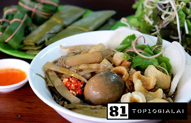 Bún cua thối Gia Lai