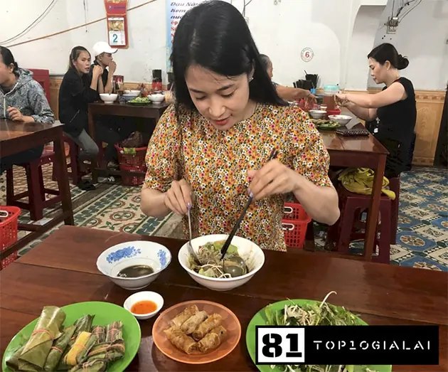 Bún mắm cua Gia Lai